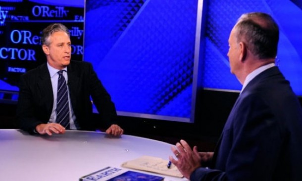 Jon Stewart Bill Oreilly Common